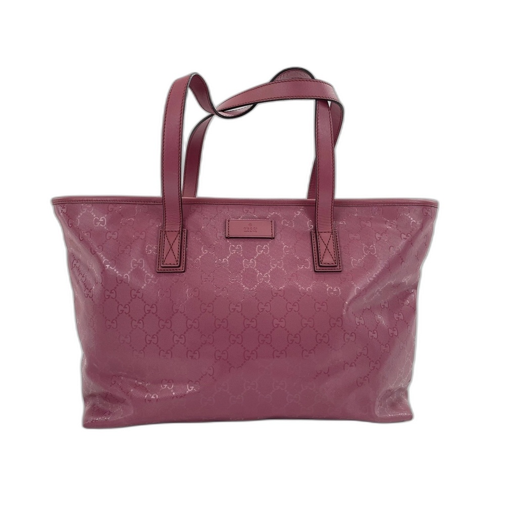 GUCCI Authentic Pink Tote Bag